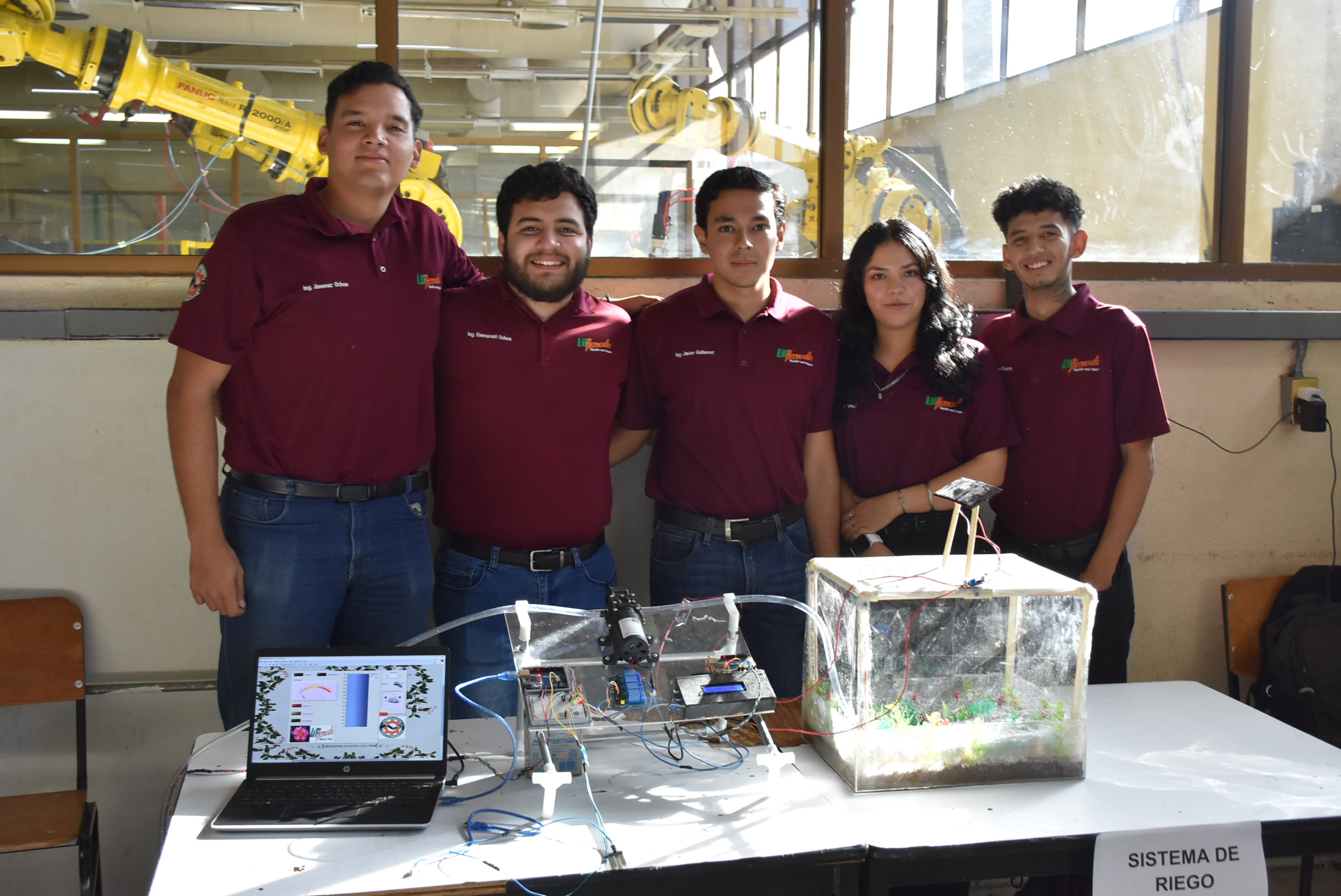 Alumnos de la Ing. en Mecatrónica exponen proyectos integradores
